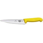 VICTORINOX KITCHEN & CARVING KNIFE FIBROX - YELLOW - Mabrook Hotel Supplies